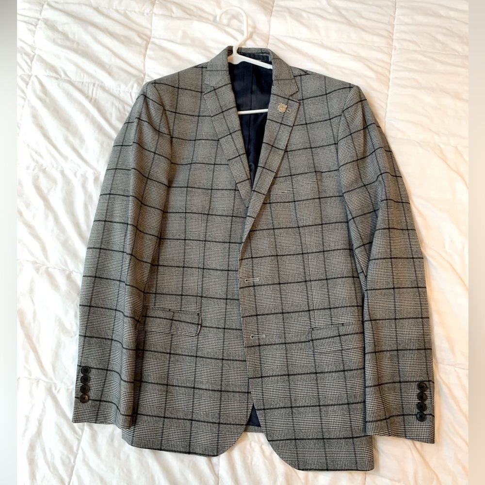 Nick Graham Mens Slim Fit Suit